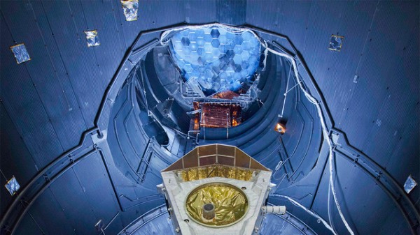 1. O interior do Grande Simulador Espacial